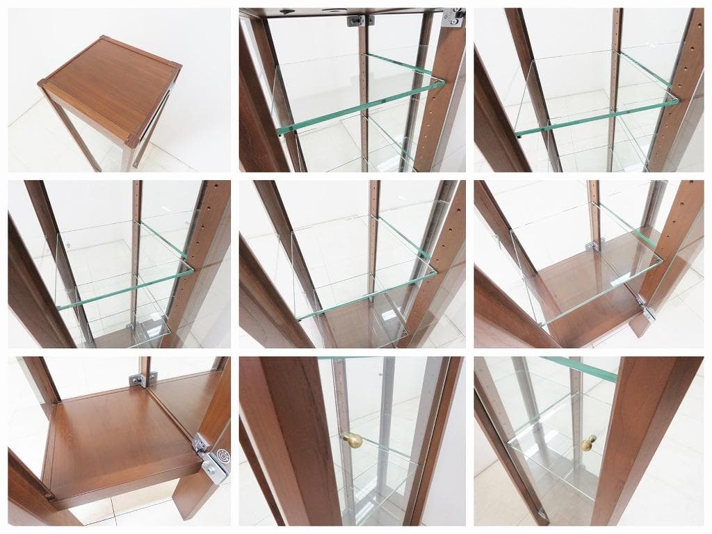 スズラン様 カンディハウス■ツイスト ミニキュリオ■ウォールナット無垢材■33万