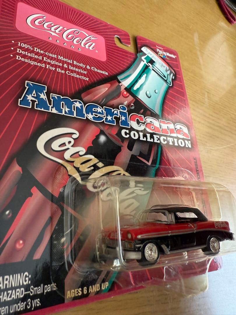 ジョニーライトニング　コカコーラCoca-Cola ミニカー 4台セット