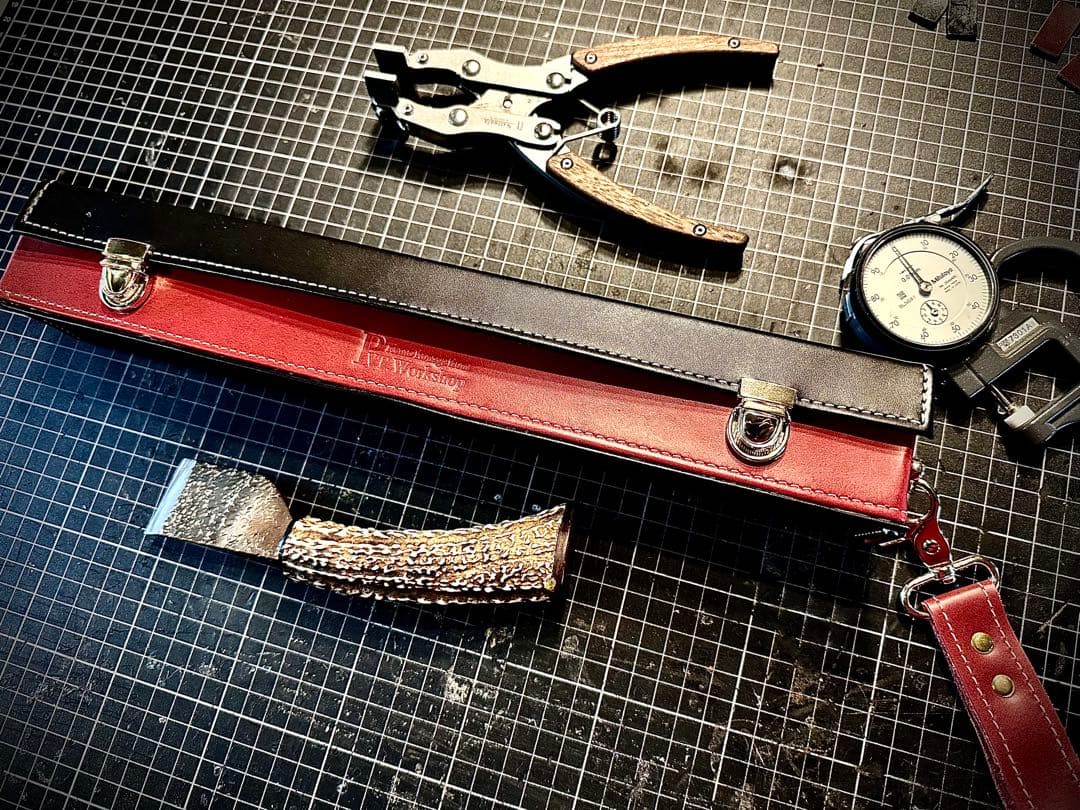 訳あり特価品！Pvt.Workshop 極　本革　プレイマットケース