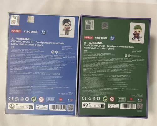 2 Set KUBO Superman, Joker フィギュア ポップマート