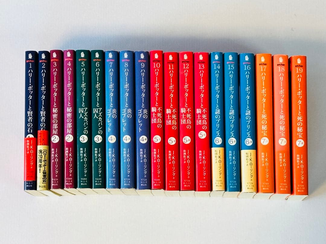 ハリー・ポッターシリーズ 全19巻 日本語版