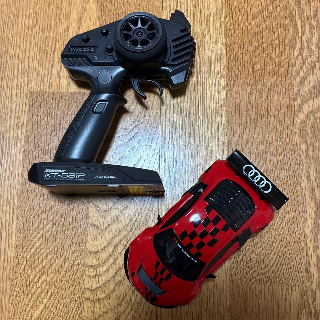 ▫️京商 ミニッツ MR-04 RWD Audi プロポセット