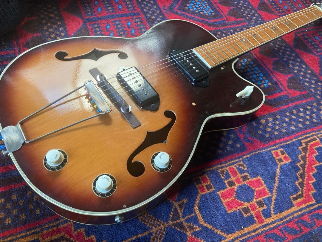 Stella E-86T フルアコ ビザール アーチトップ