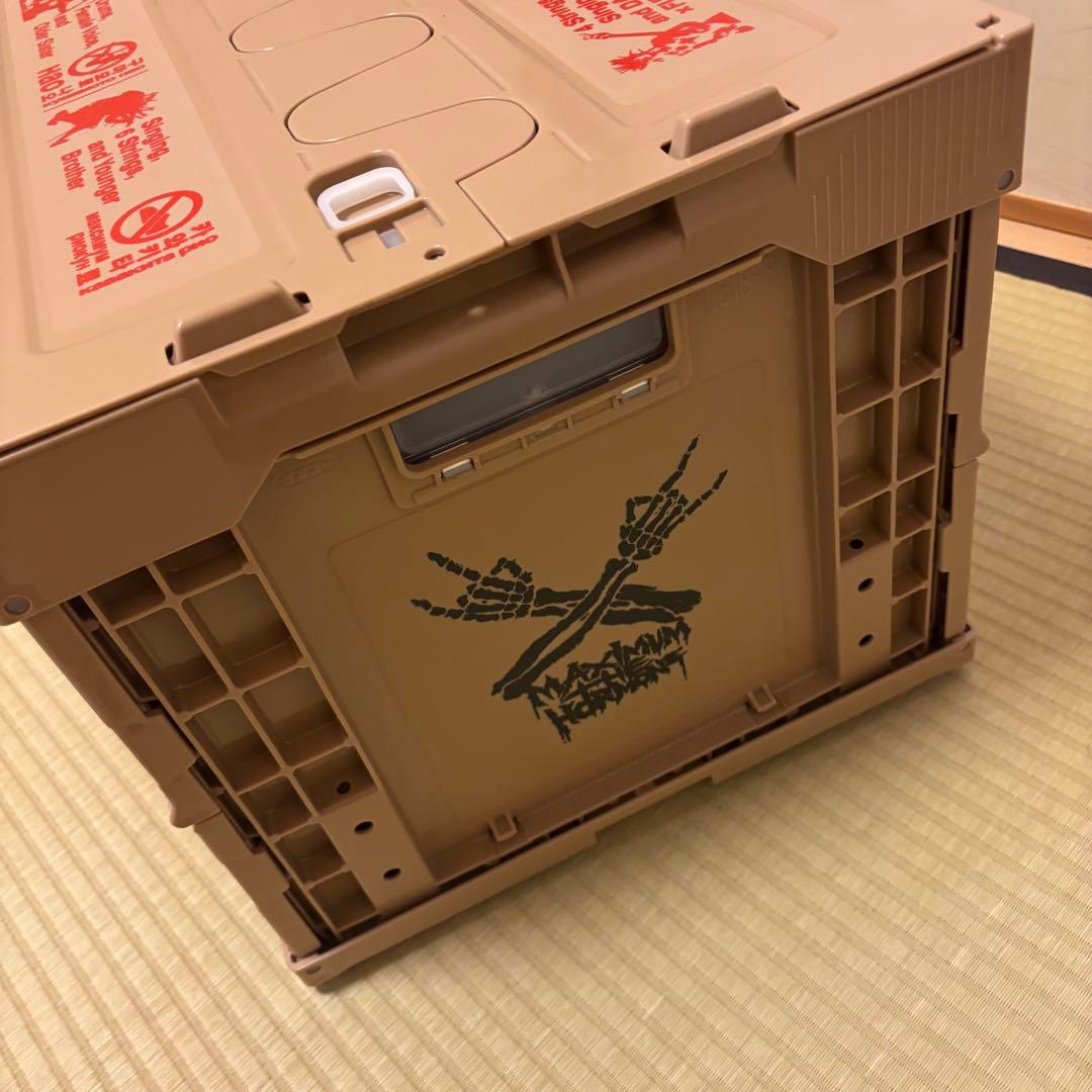 マキシマムザホルモン折りたたみコンテナボックス津田製麺所