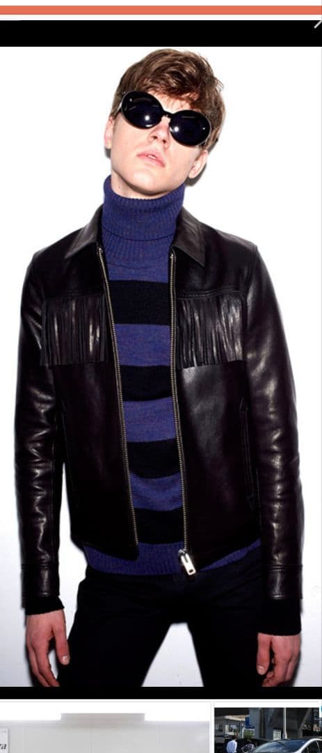 Y*I様 定価20万円ラグスマックレガー　スタッズシングルライダースminede