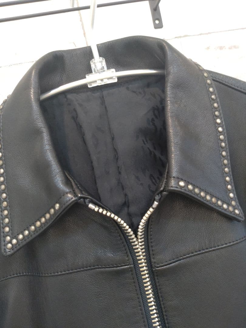 Y*I様 定価20万円ラグスマックレガー　スタッズシングルライダースminede