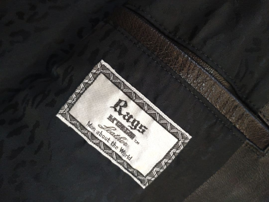 Y*I様 定価20万円ラグスマックレガー　スタッズシングルライダースminede