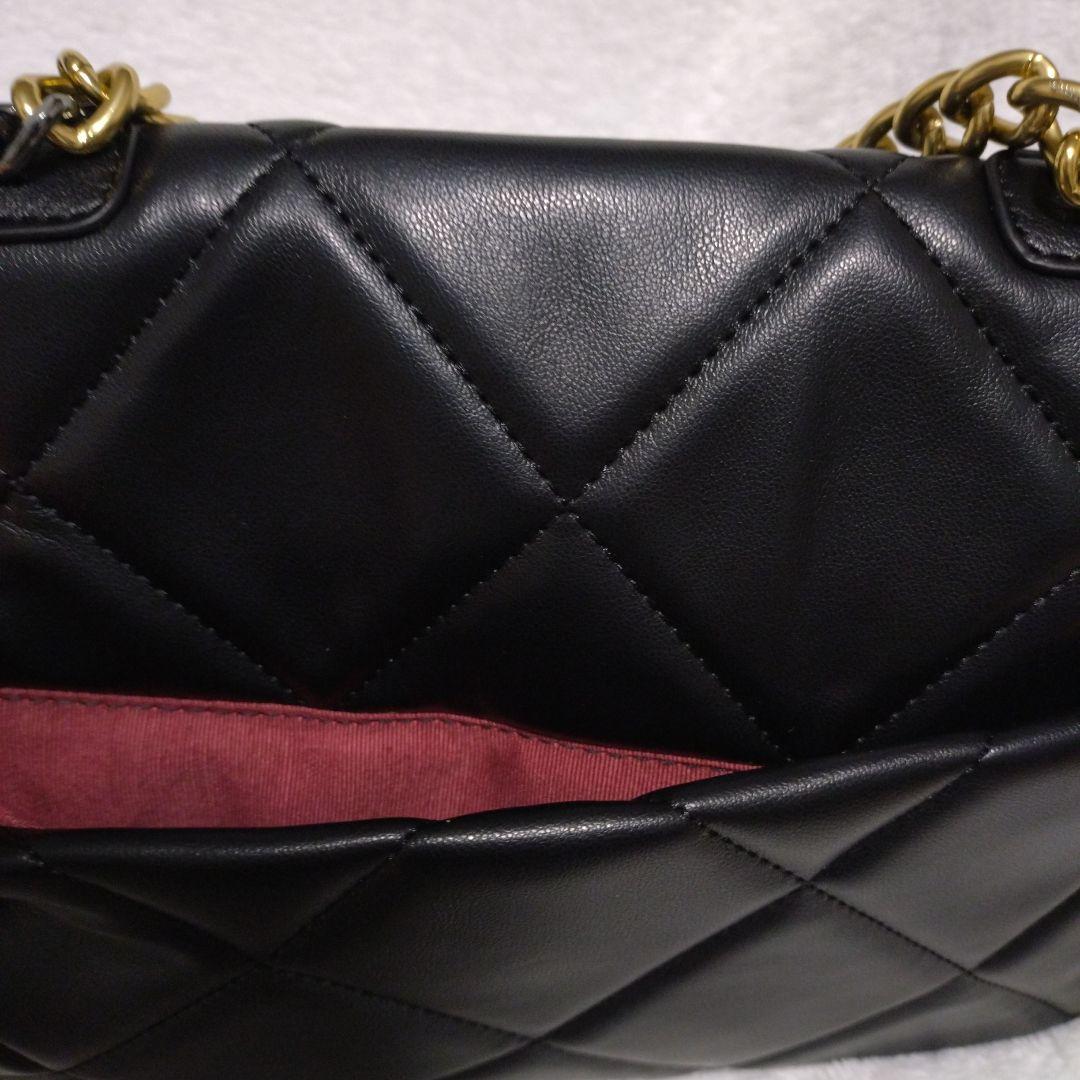 【美品】CHANELノベルティブラックショルダーバッグ