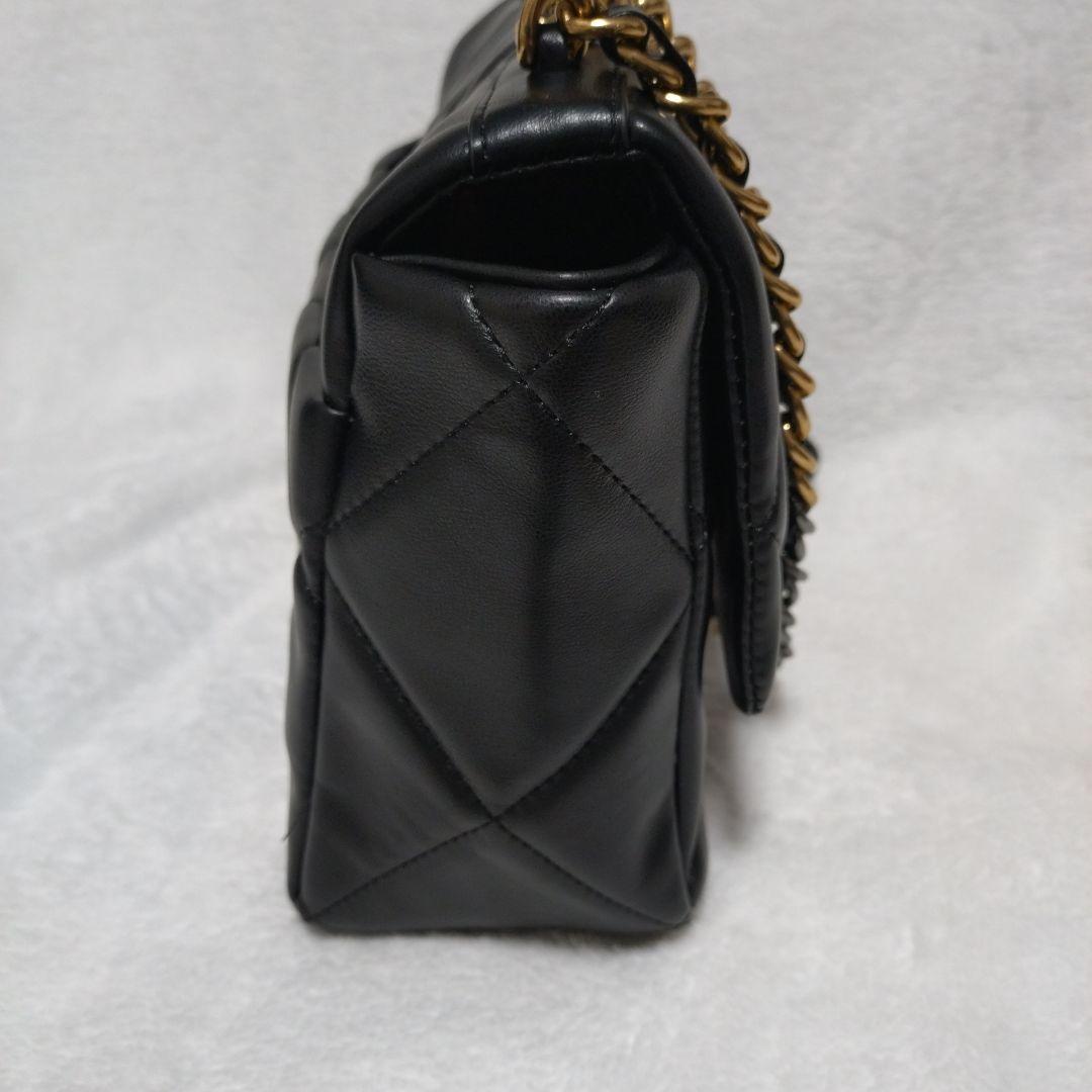 【美品】CHANELノベルティブラックショルダーバッグ