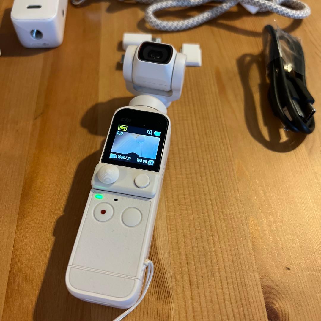 美品！DJI Pocket 2 限定コンボ　サンセット　ホワイト