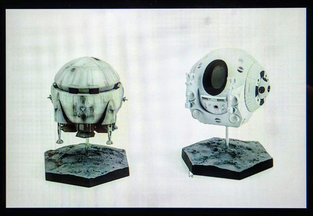 2001年宇宙の旅　アリエス号 & スペースポット　完成品　新品　ベルファイン