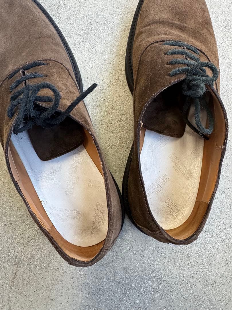 maison margiela mm22 ブラウンスエード　メゾンマルジェラ