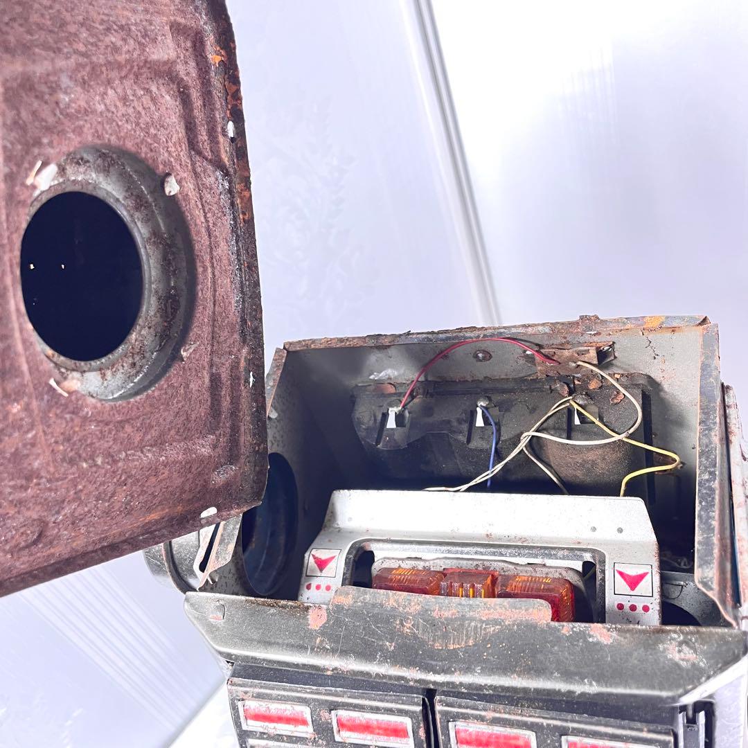 堀川玩具工業が製造した電動ブリキロボット スーパースペースジャイアント