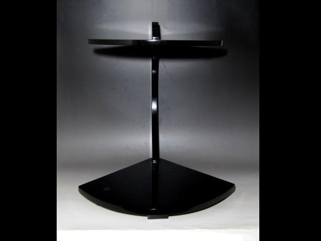 千家十職中村宗哲 末廣棚 裏千家鵬雲斎花押の逸品ｔ979