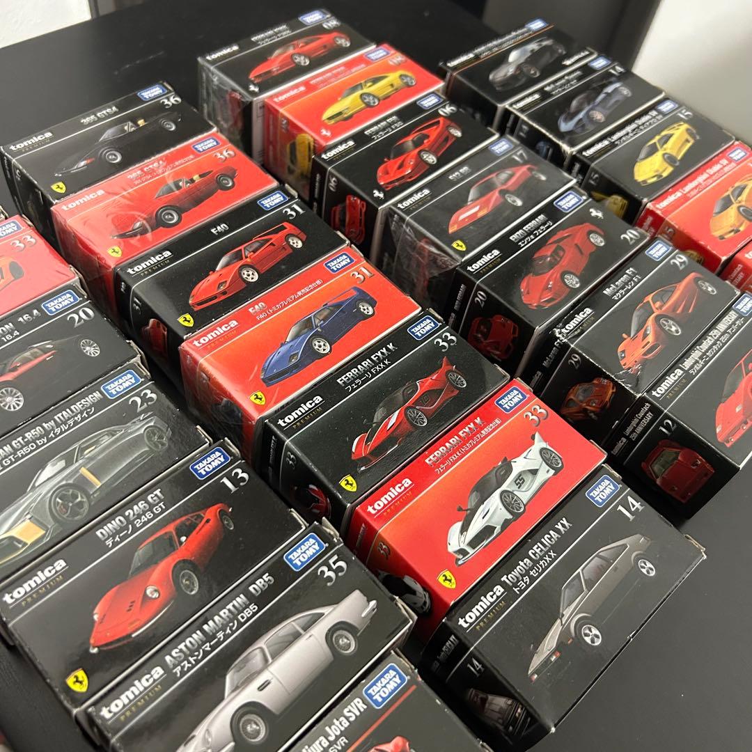 トミカプレミアム 37台セット 廃盤 1部未開封