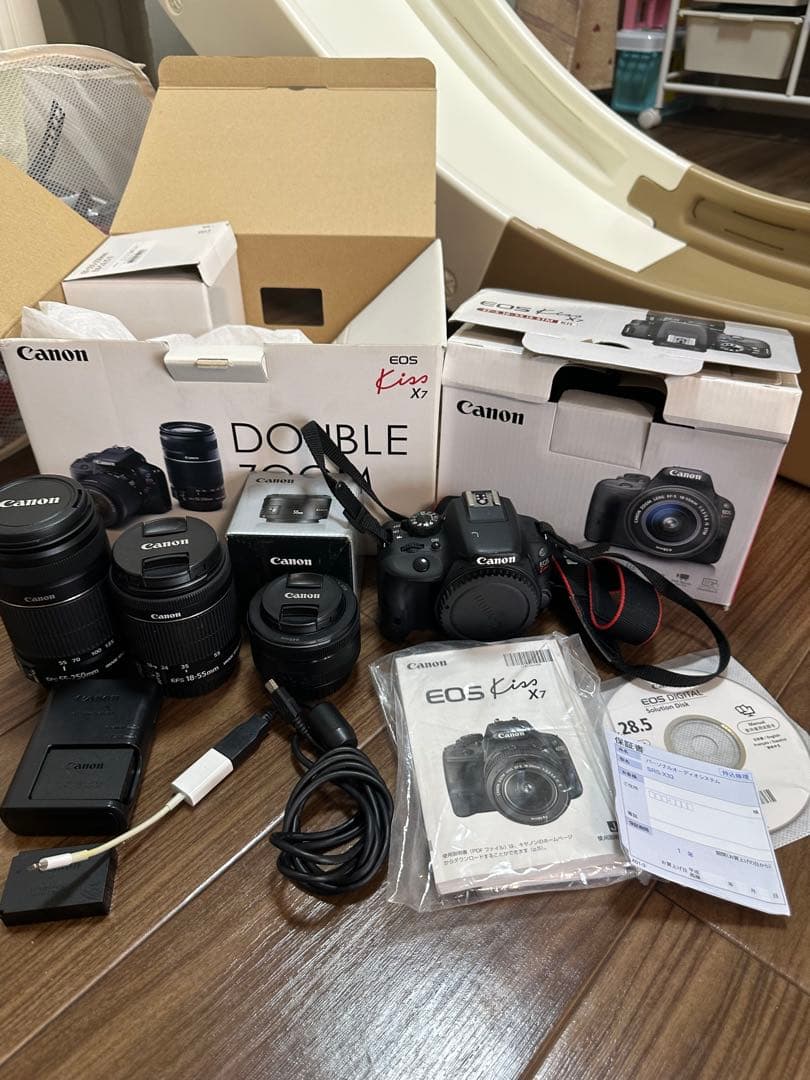 専用ページCanon EOS Kiss X7 ダブルズーム+単焦点