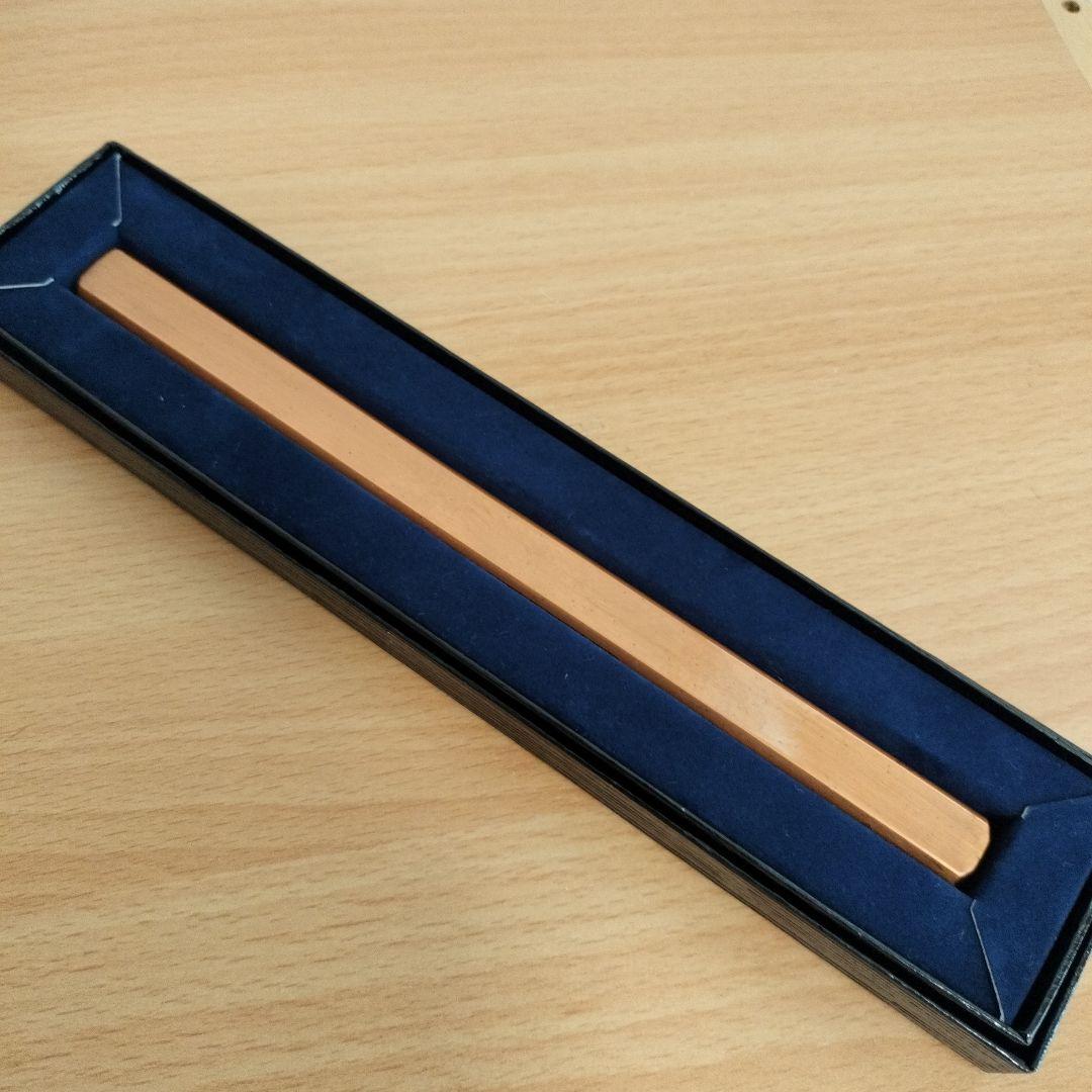 JR東海 東海道新幹線 架線（トロリー線）の純銅製文鎮　ペーパーウエイト