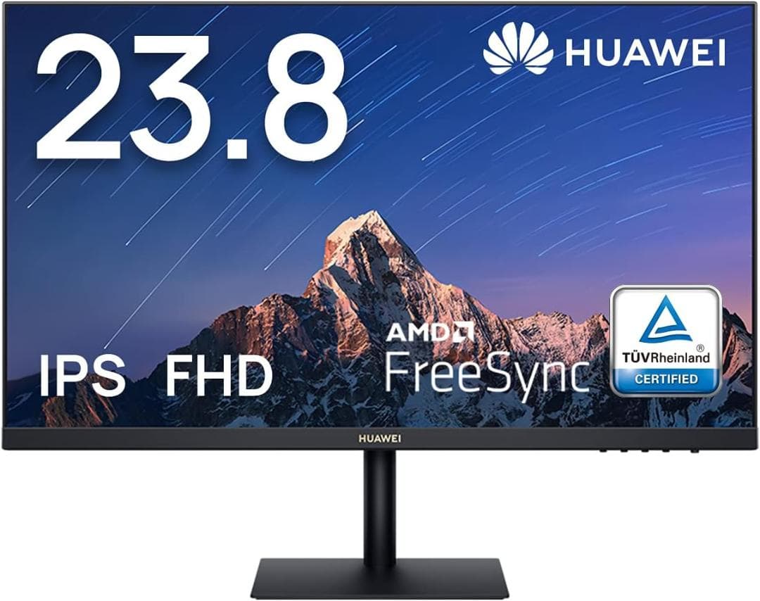 【送料無料新品】HUAWEI 23.8インチディスプレイブラック AD80HW