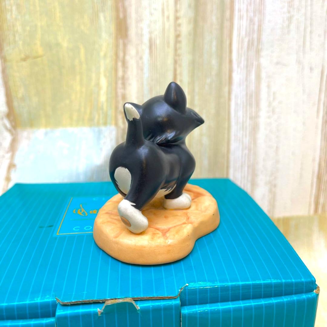 レア★WDCC ピノキオ フィガロ ネコ 猫 陶器製 フィギュア