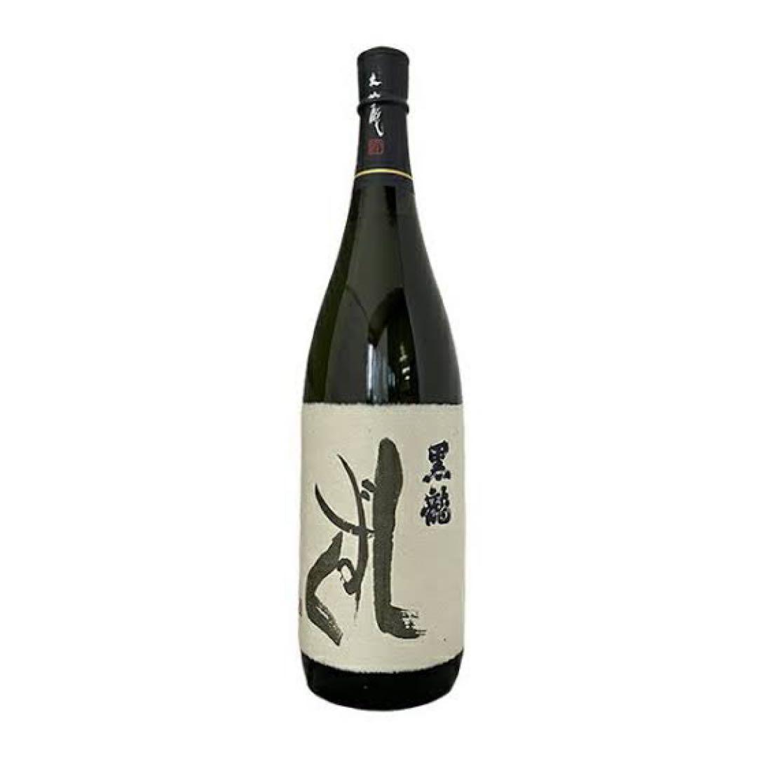 黒龍 しずく大吟醸 日本酒 22年9月 1800ml