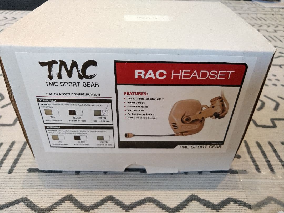 ヘッドセット(ヘルメット付)