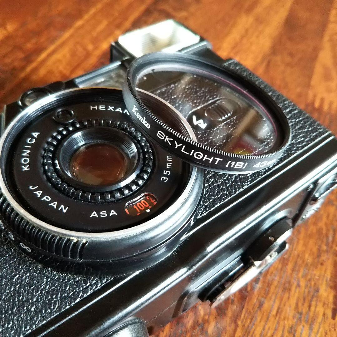 Konica コニカ c35 EF3D フィルムカメラ 正常動作品 ブラック