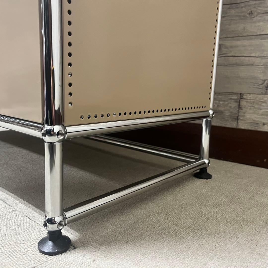 ★nupi★USMハラー １列３段cabinet , beige