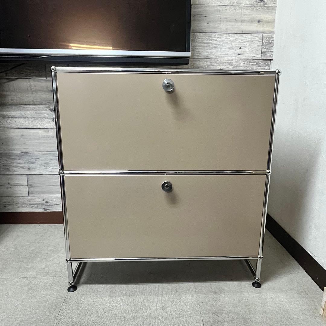 ★nupi★USMハラー １列３段cabinet , beige