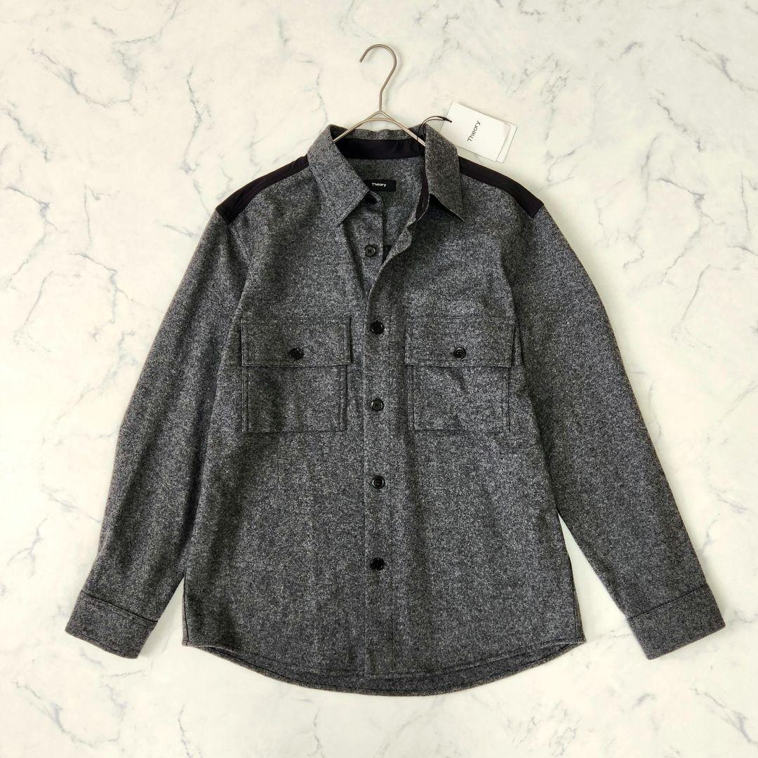 タグ付き✨新品未使用　Theory ウールジャケット　ダークグレー