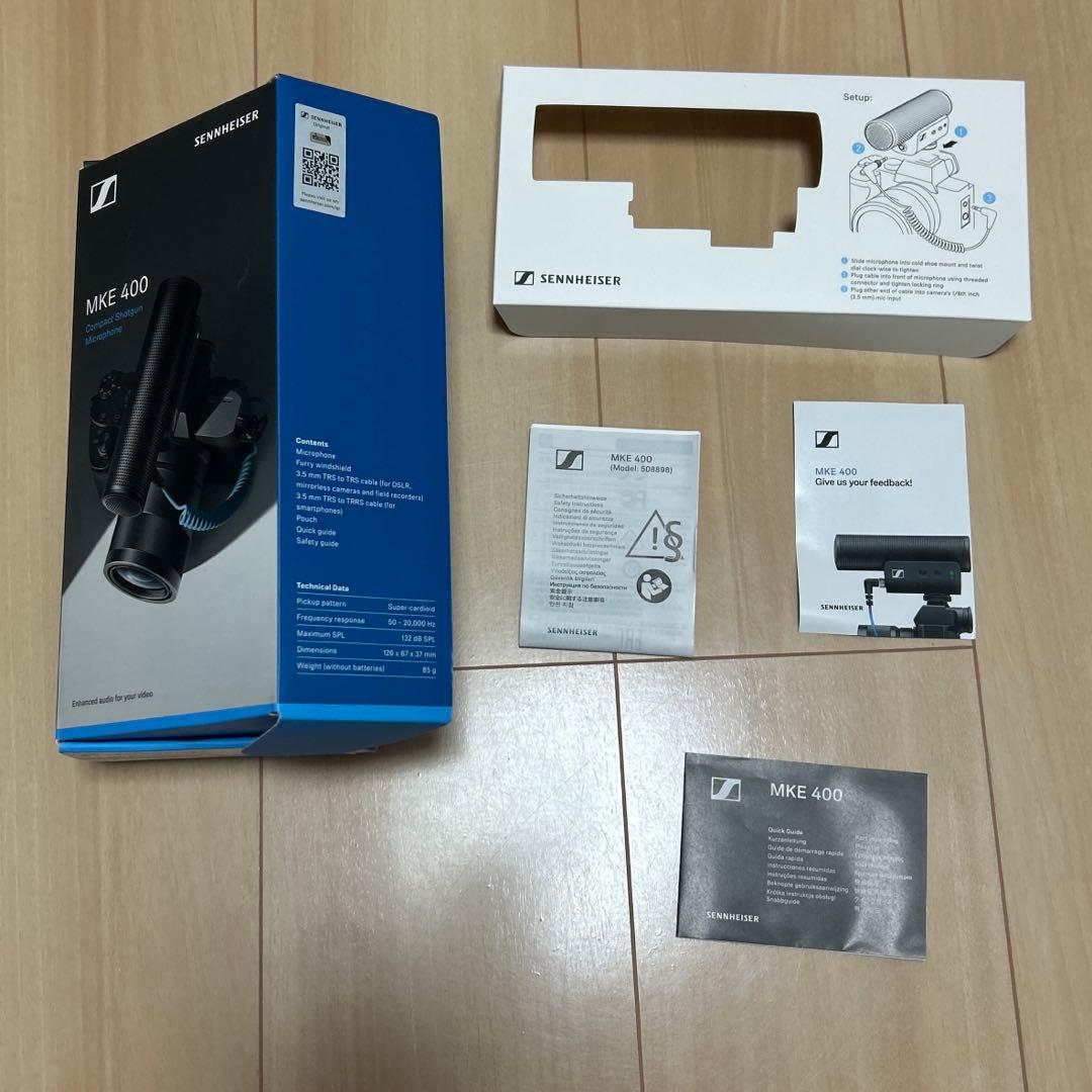 Sennheiser MKE 400-II マイク