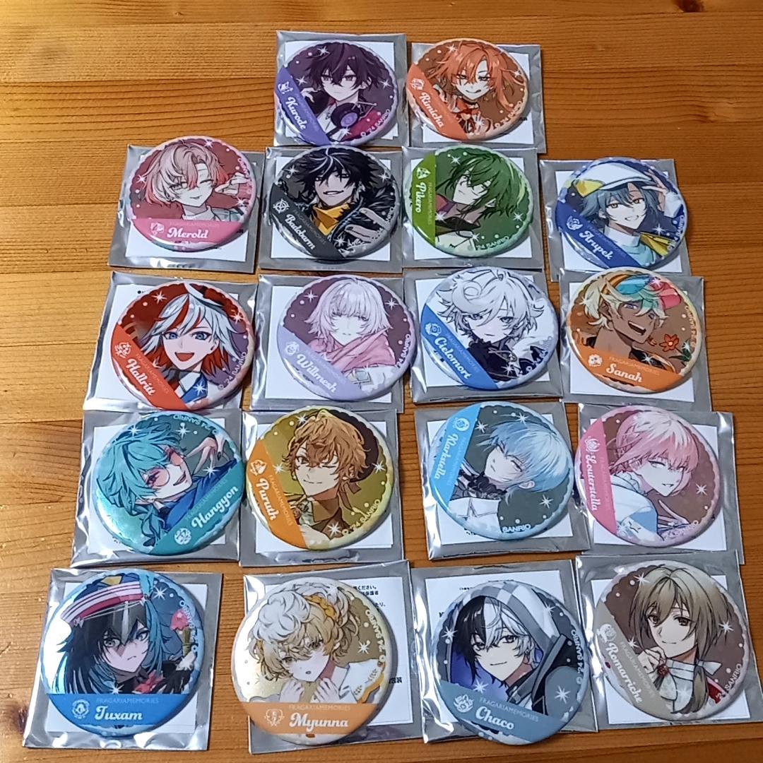 フラガリアメモリーズ　トレーディング缶バッジ　AGF　アニメイト　①