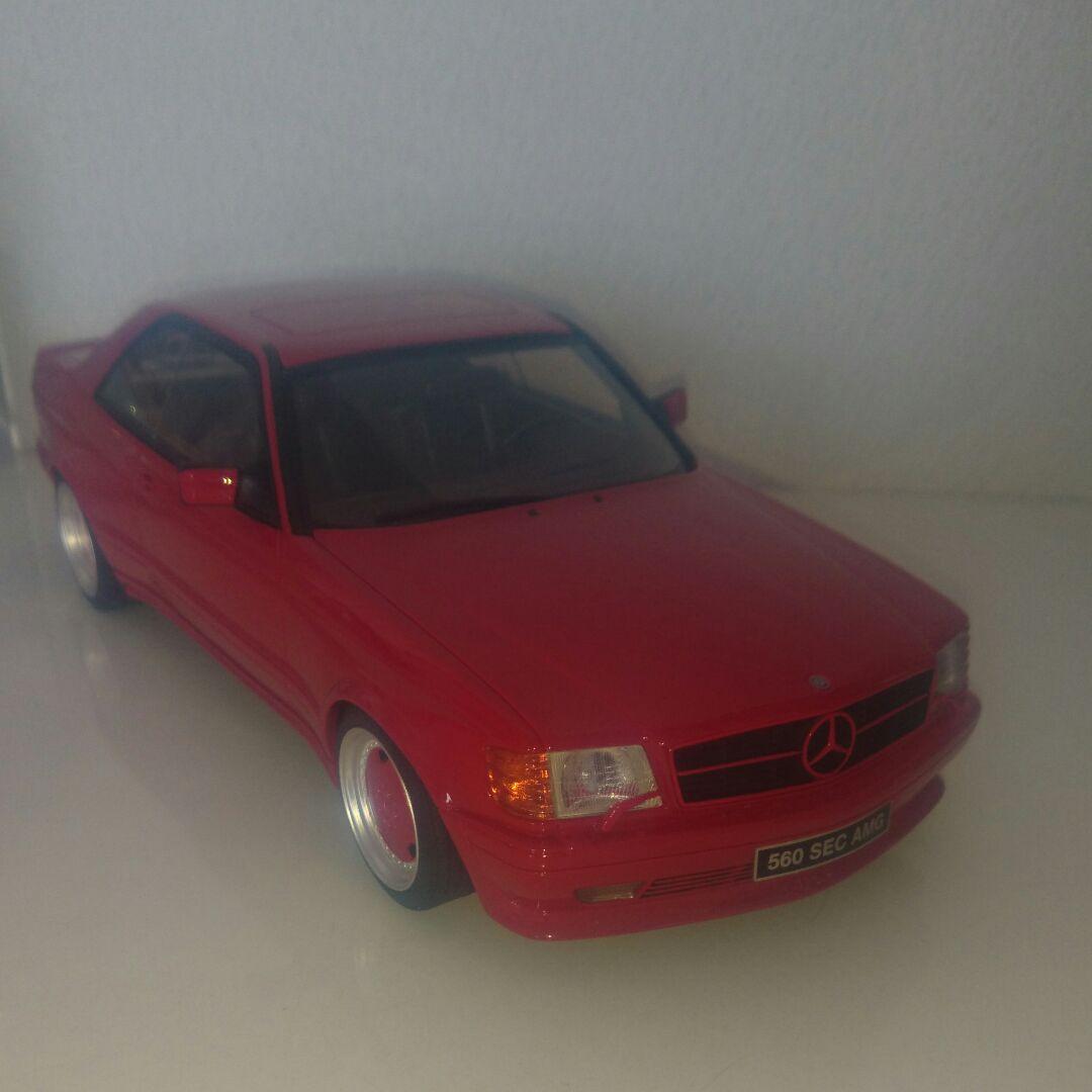 OTTO Benz 560 SEC AMG W126 RED ベンツ ①