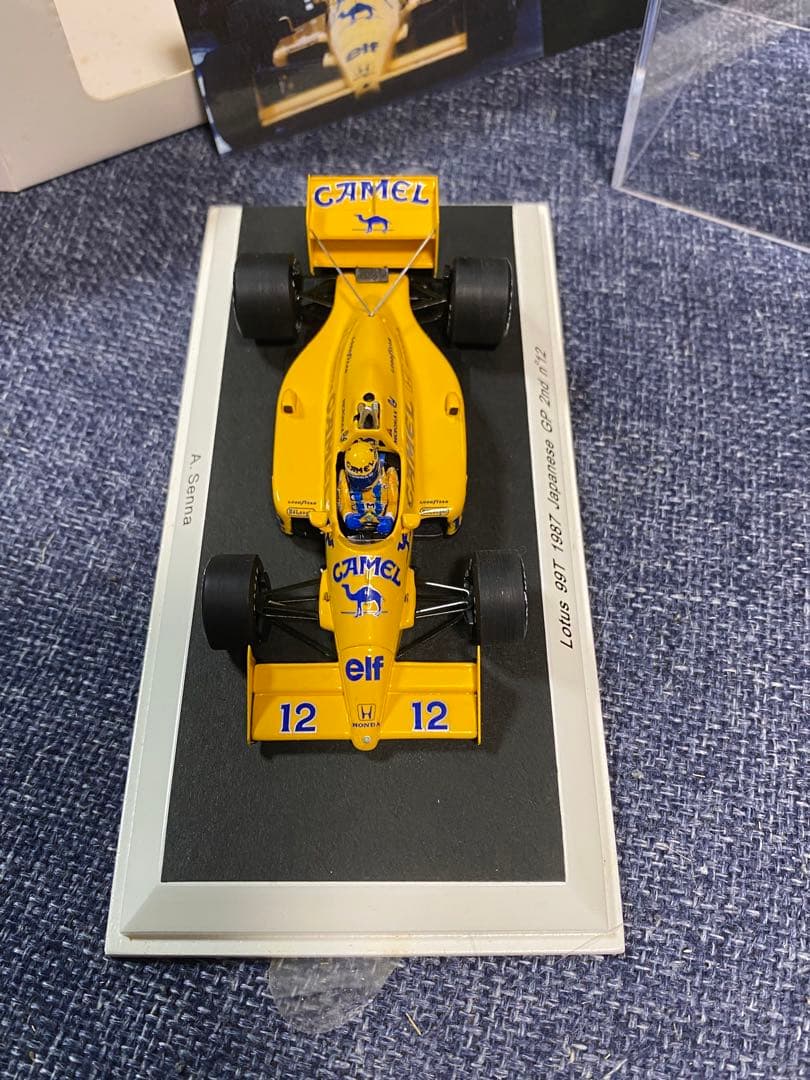 1/43 ロータスホンダ99T #12 日本GP 1987 アイルトンセナ付