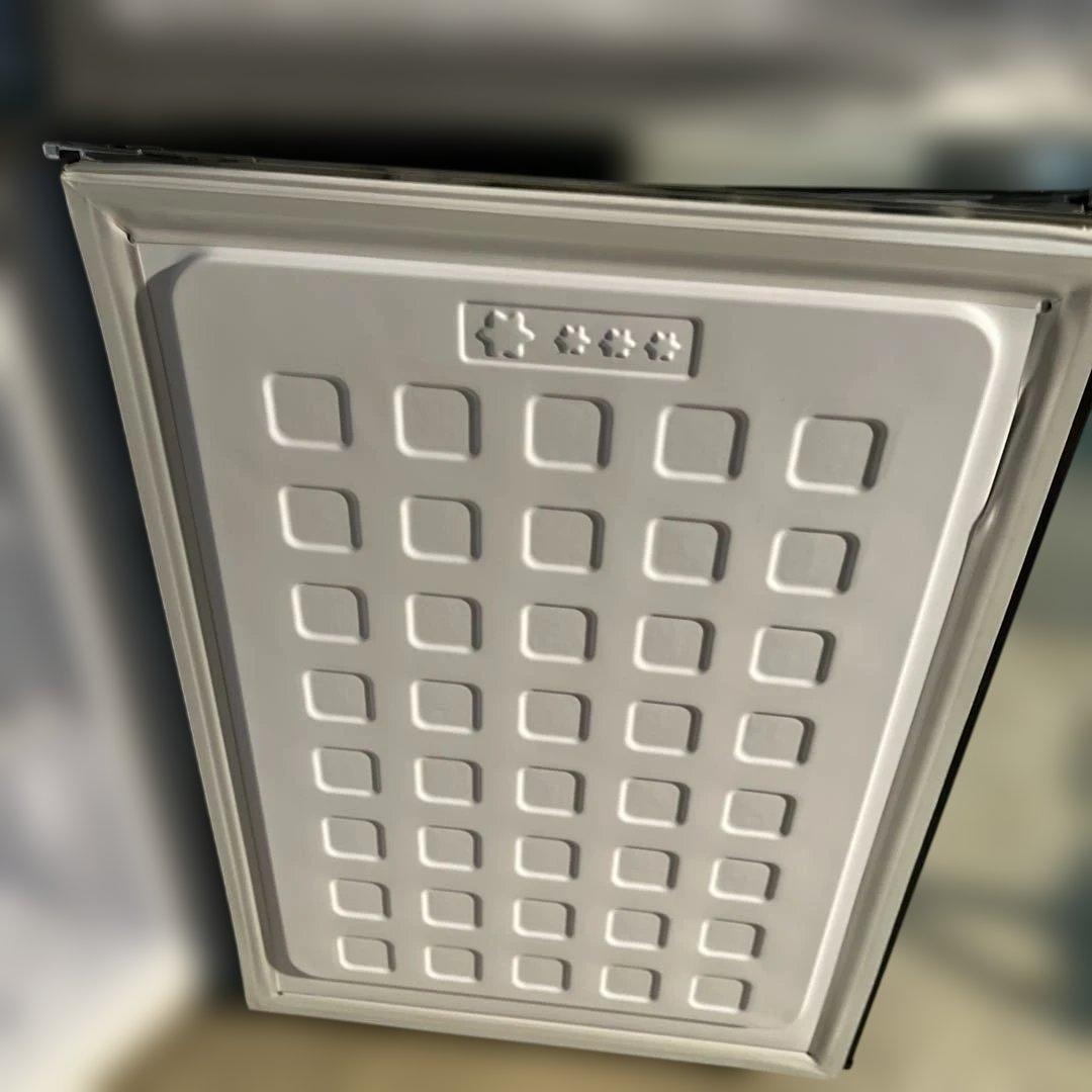 【美品】札幌発　アイリスオーヤマ　レトロ　冷凍冷蔵庫PRR-142D ブラック