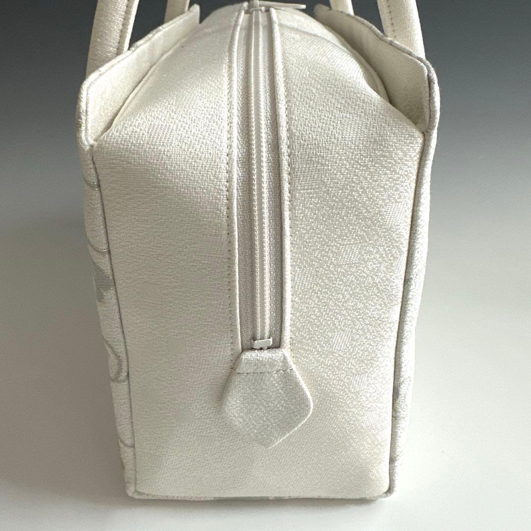 新品未使用品　京都 西陣織　弥栄織物　　　正絹帯地使用　利休バッグ　251214