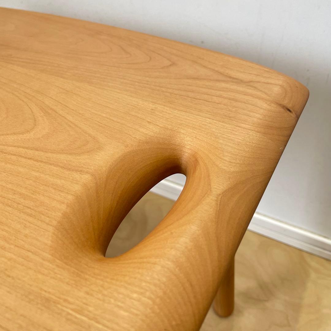 キャトル・セゾン サクラ材 トレイテーブル サイドテーブル 花台 北欧スタイル