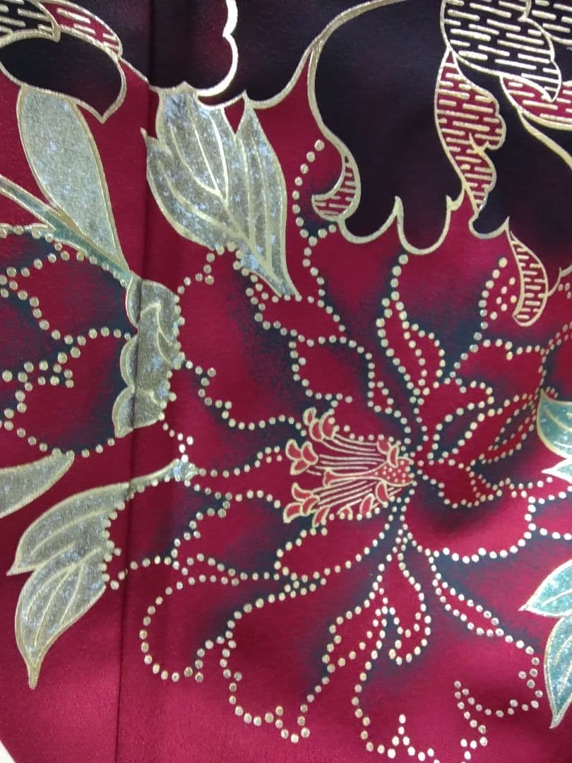 振袖フルセット、正絹振袖成人式、重ね衿、、西陣京の袋帯、襦袢