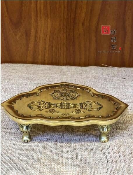 密教法具 真言宗 法器 金剛盤 真鍮製