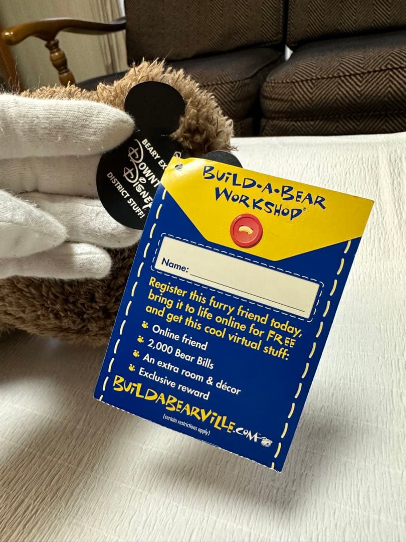 ビルドアベア　ダウンタウンディズニー　ダッフィー