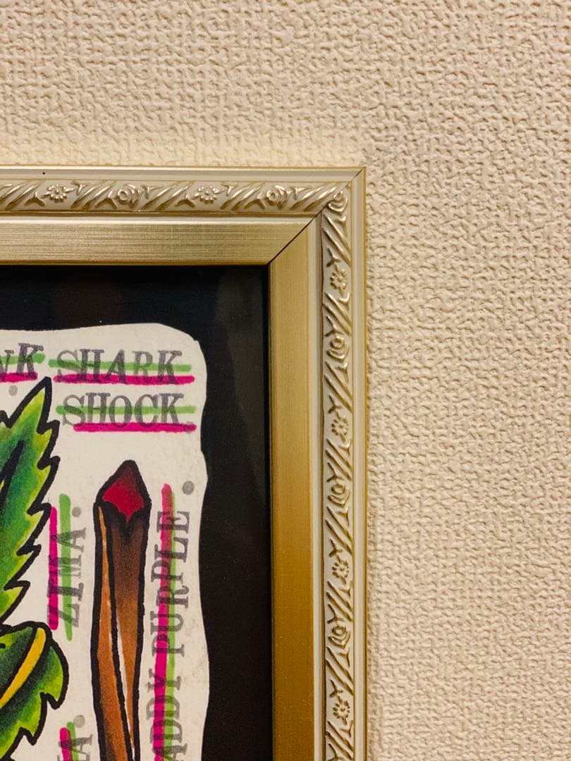 ue the parlour 舐達麻 budspool A2サイズポスター