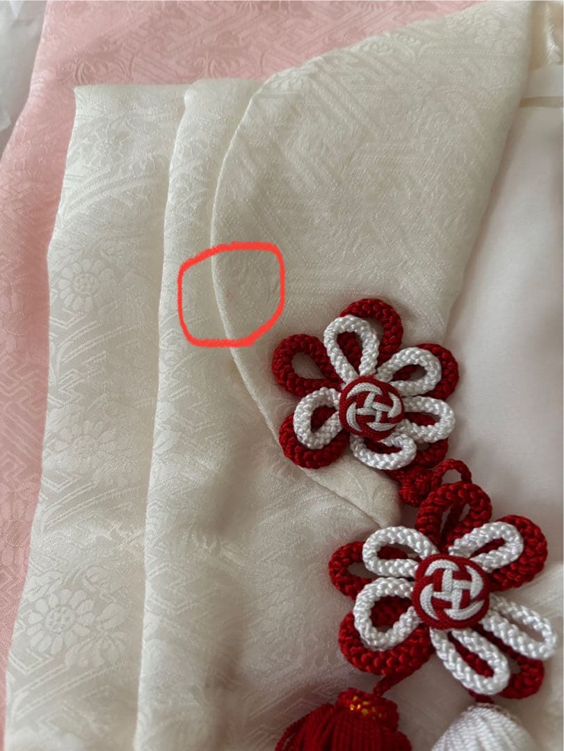 [値下げ]七五三　3歳　正絹　被布　着物