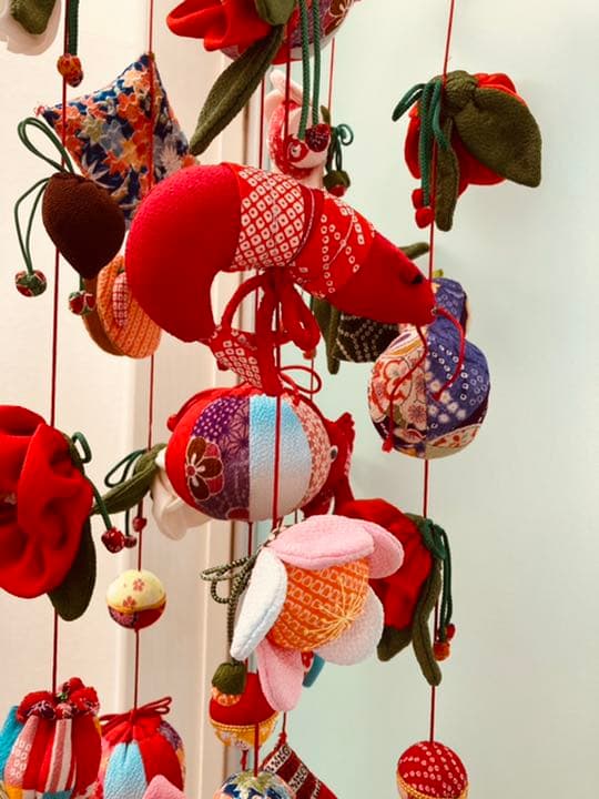 ひな祭り⭕️お値下げ◆ラスト1点◆吊るし雛　吊るし飾り　手作り　ひな祭り　タイプＡ