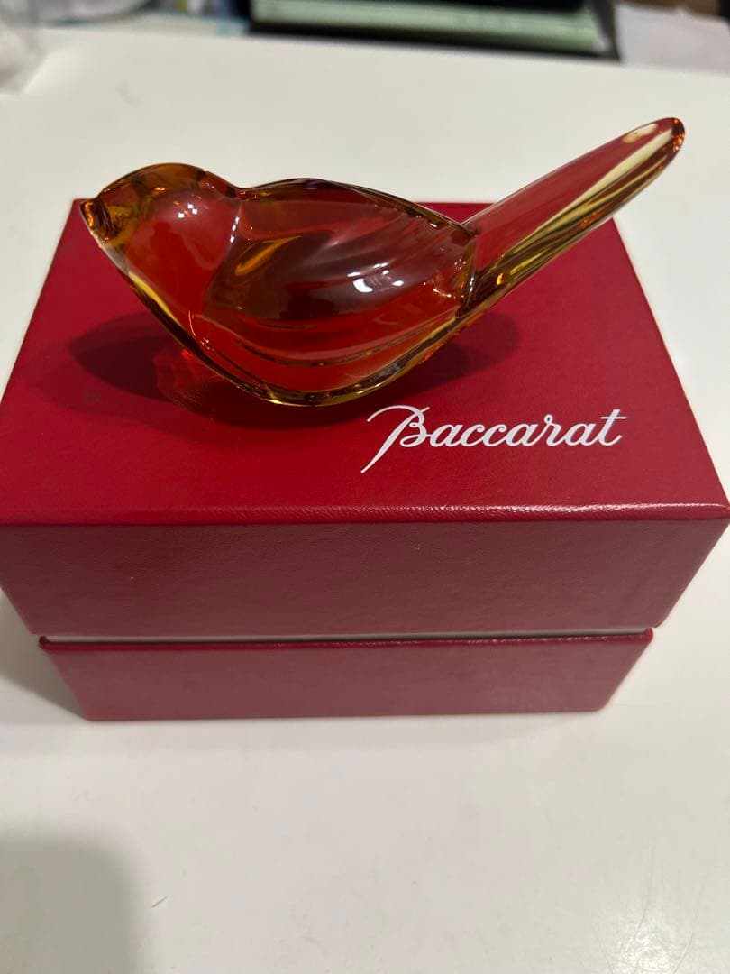 工芸品 baccarat bird honey