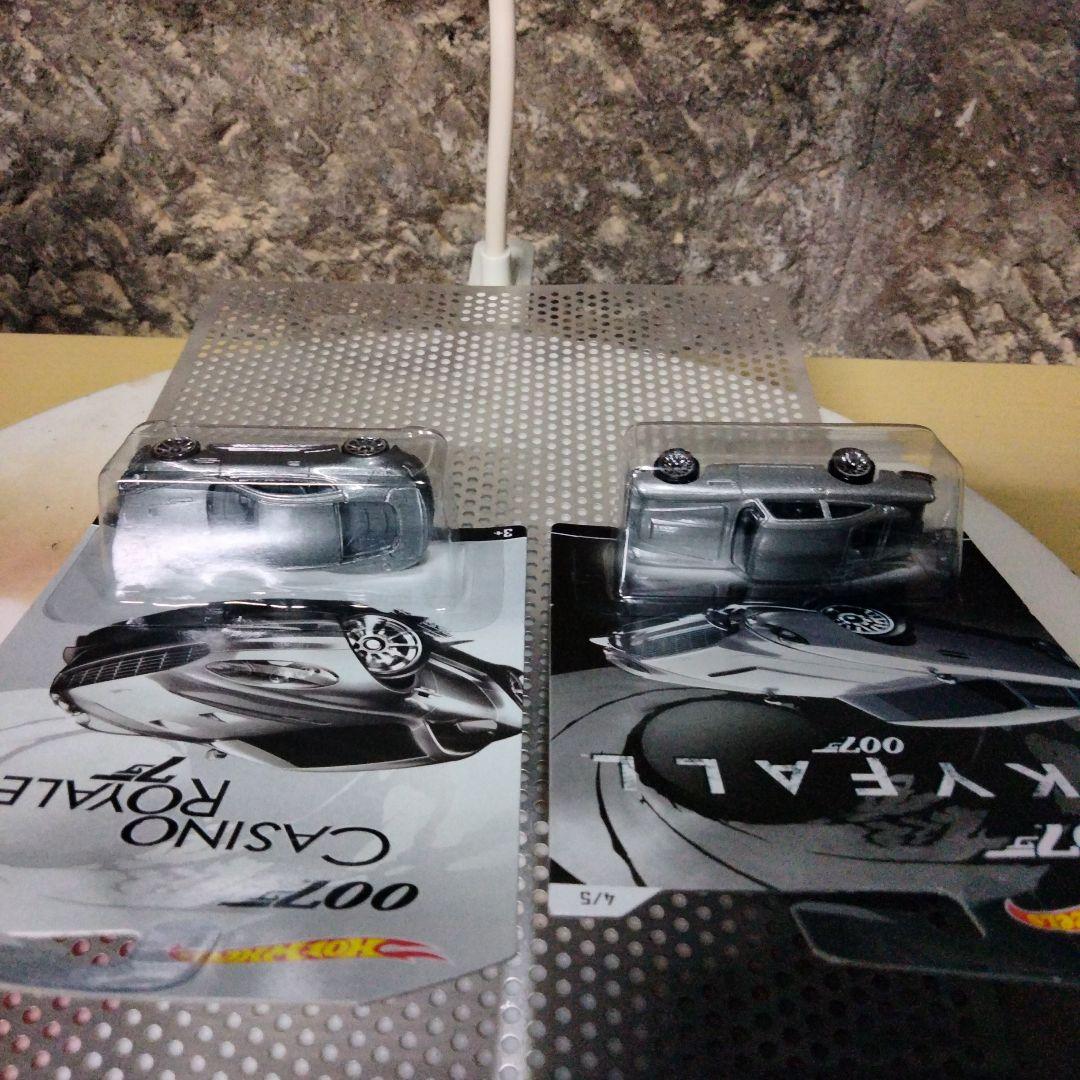 007　歴代5台セット　ホットウィール　ミニカー　ジェームズボンド　未開封品
