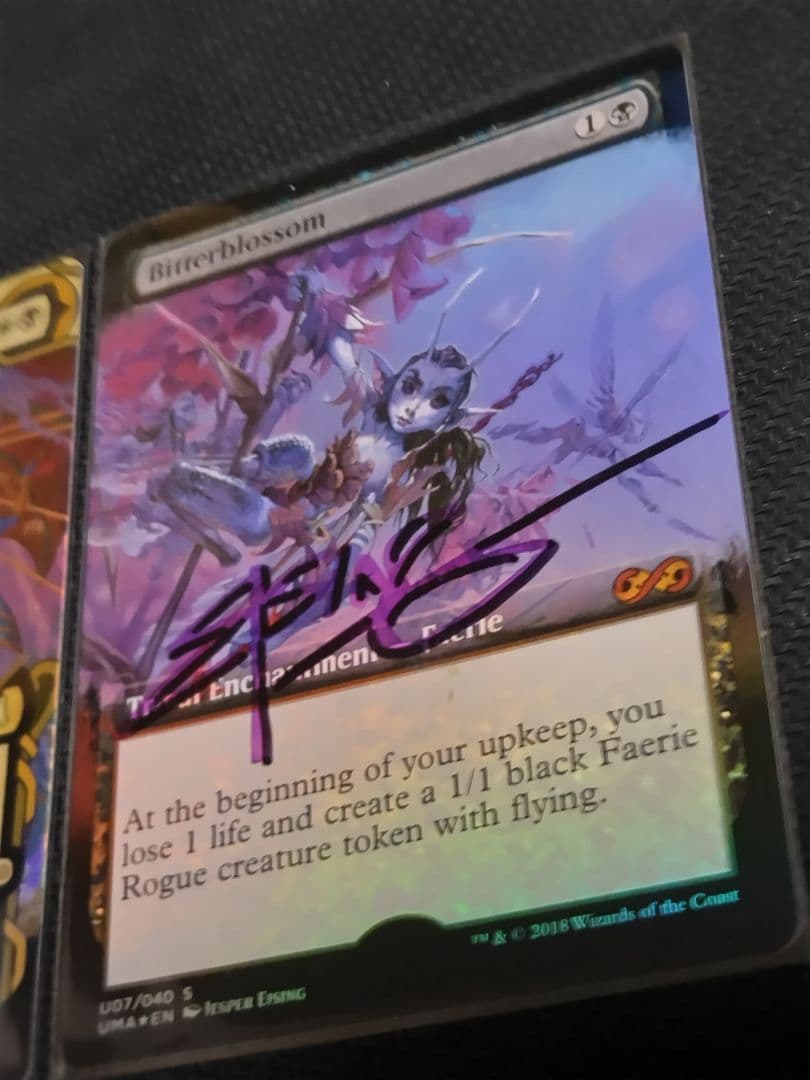 MTG Despark & Bitterblossom サイン入りAP