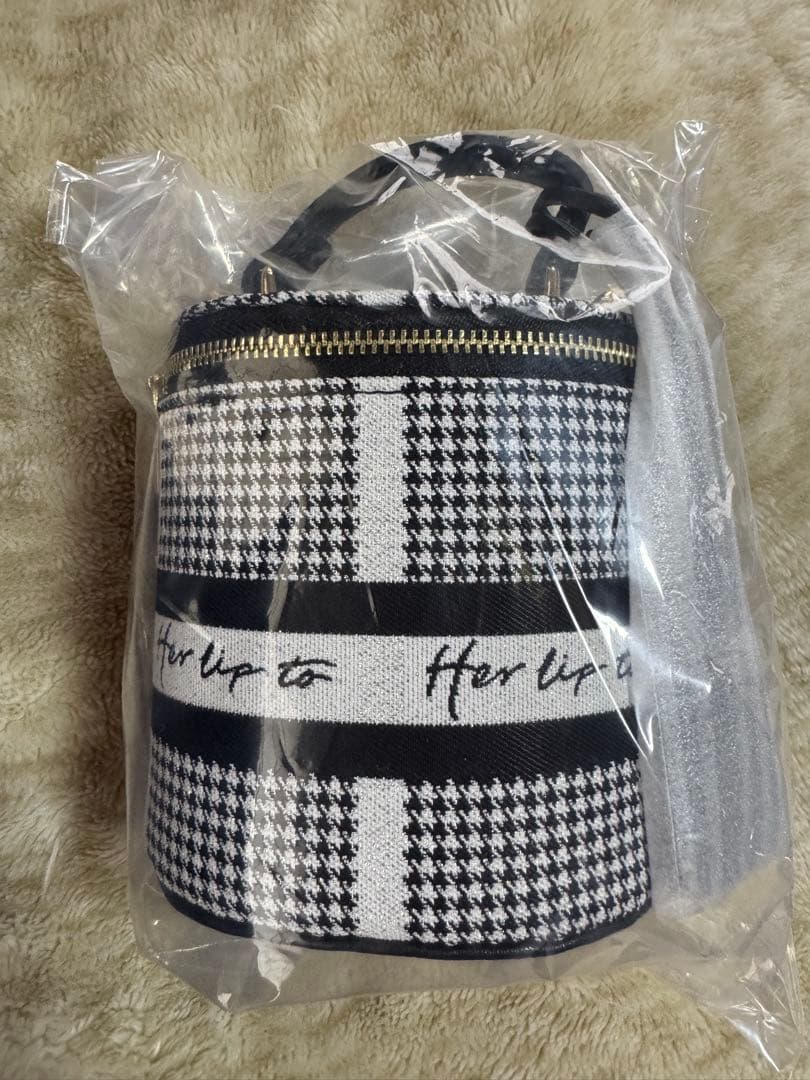 バッグ Her lip to HLT Jacquard Mini Vanity Bag