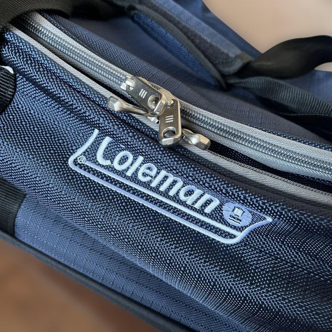 Coleman3ウェイボストンキャリーバッグ ショルダーバッグブルー 旅行 合宿