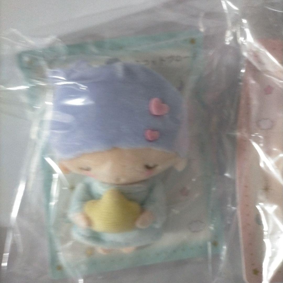 サンリオ　激レア　キキララ マスコットブローチ(フレームデザイン)