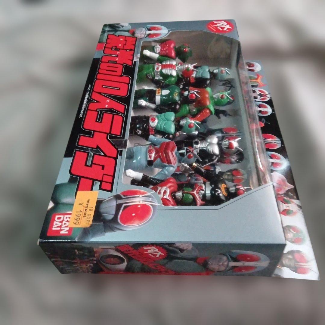 仮面ライダー 栄光の10人ライダー・ソフビセット