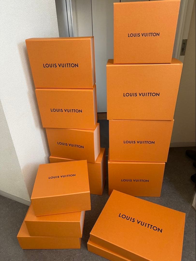 LOUIS VUITTONルイヴィトン　保存用空箱13個セット　大サイズ